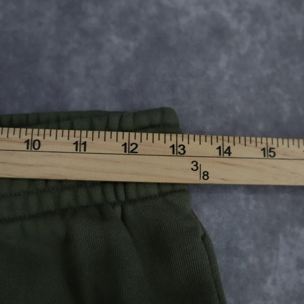 Lacoste Sweatpants Joggers Mens 34 Olive Green Embroidered Logo French Athletic